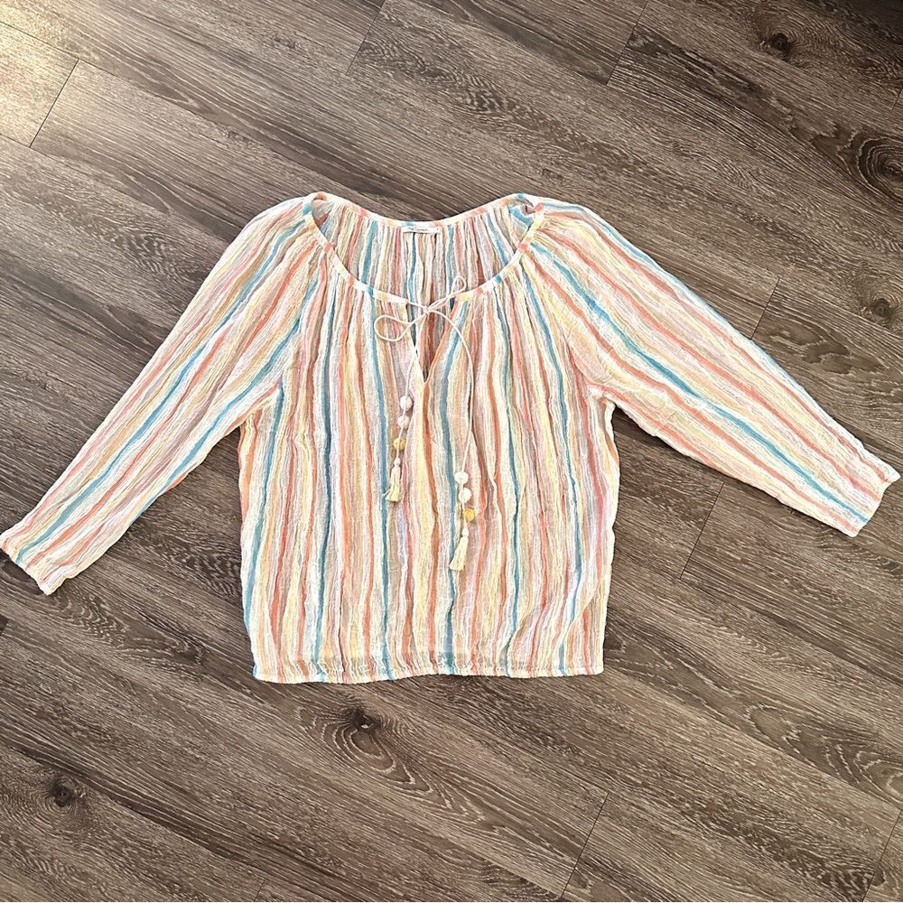 Mes demoiselles rosita stripe top
